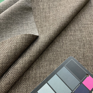 Hudson in Cocoa | Upholstery Fabric | Basketweave | Brown | 100% Polyester | Medium Weight | Nassimi | 54" Wide | By the Yard