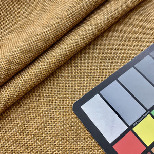 Hudson in Cumin | Upholstery Fabric | Basketweave | Gold | 100% Polyester | Medium Weight | Nassimi | 54" Wide | By the Yard