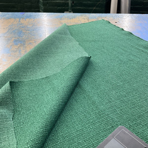 Ludlow in Pine | Upholstery Fabric | Slub Basketweave | Green | 100% Polyester | Heavy Weight | Nassimi | 54" Wide | By the Yard
