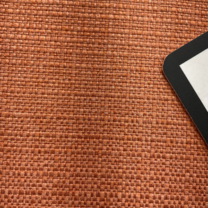 Ludlow in Tangelo | Upholstery Fabric | Slub Basketweave | Orange | 100% Polyester | Heavy Weight | Nassimi | 54" Wide | By the Yard