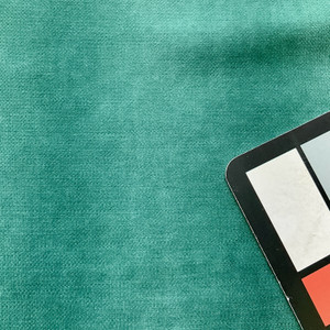 Walker in Arbor | Upholstery Fabric | Pine Green Microfiber | 100% Polyester | Medium Weight | Nassimi Brand | 54" Wide | By the Yard