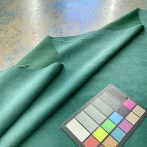 Walker in Arbor | Upholstery Fabric | Pine Green Microfiber | 100% Polyester | Medium Weight | Nassimi Brand | 54" Wide | By the Yard