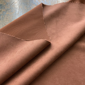 Walker in Cinnamon | Upholstery Fabric | Cinnamon Brown Microfiber | 100% Polyester | Medium Weight | Nassimi Brand | 54" Wide | By the Yard