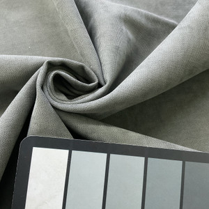 Walker in Hawk | Upholstery Fabric | Dark Taupe-Grey Microfiber | 100% Polyester | Medium Weight | Nassimi Brand | 54" Wide | By the Yard