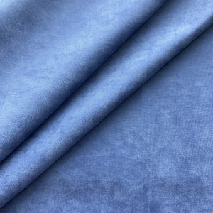 Walker in Neptune | Upholstery Fabric | Ocean Blue Microfiber | 100% Polyester | Medium Weight | Nassimi Brand | 54" Wide | By the Yard