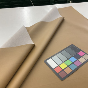 Nassimi Impulse in Caramel / Yellowish Brown | Premium Upholstery Vinyl | Commercial / Home | 54" Wide | BTY