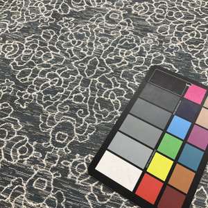 Diamond Damask | Upholstery Fabric | Slate Blue / Grey / Off White | Heavy Weight | 54" Wide | By the Yard