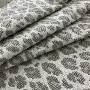 3.875 Yard Piece of InsideOut Indoor/Outdoor Performance Balboa Woven Chenille Zinc | Very Heavyweight Woven, Chenille, Outdoor Fabric | Home Decor Fabric | 57" Wide