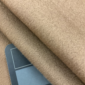 2.75 Yard Piece of Chocolate Brown Coating Wool | Wool / Poly Blend | Brushed Soft Wool | 20oz | 60" Wide | DYE LOTS MAY VARY