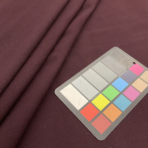 2.75 Yard Piece of Dark Burgundy Coating Wool | Wool / Poly Blend | brushed felt | 20oz | 60" Wide | DYE LOTS MAY VARY