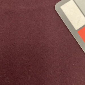 2.75 Yard Piece of Dark Burgundy Coating Wool | Wool / Poly Blend | brushed felt | 20oz | 60" Wide | DYE LOTS MAY VARY