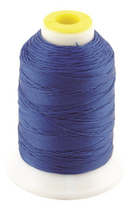 MONICO BLUE  12 wt. OUTDOOR UV STABLE THREAD | COATS & CLARK | 100% POLYESTER | 200 YARD CONE |