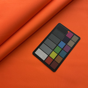 Hunter Orange 600 x 300 Denier PVC Backed Polyester Fabric | Water Friendly | 60" Wide | By the Yard