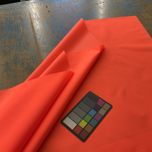 Fluorescent Orange High Density Nylon Pack Cloth | 400 Denier | Waterproof | 100% Nylon | 60" Wide | By the Yard