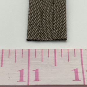 SUNBRELLA 3/4 INCH BIAS BINDING IN Taupe 4648-0000 BY THE YARD/ ROLL