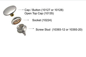 DURABLE SCREW STUD 5/8" 304 Stainless Steel | 10393-20 |