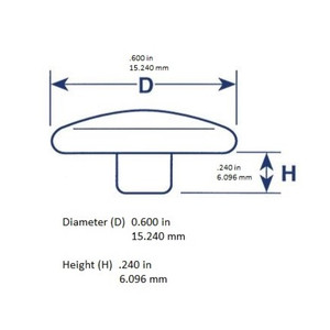 DURABLE SNAP CAP 1/4" Government Black | 10127 |