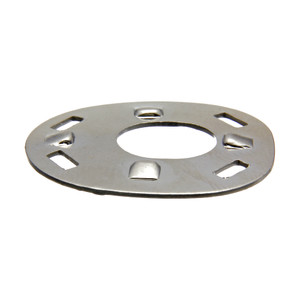 CURTAIN FASTERNER | LTD BACK PLATE FOR 16205/16206 Nickel/Brass | 16506