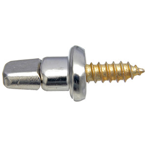 SINGLE #12 SCREW STUD 5/8" TURNBUCKLE | Nickel/Brass | 78315