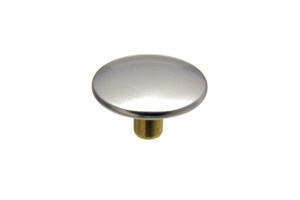 DURABLE BUTTON CAP LONG POST 1/4" Nickel/Brass | 10127