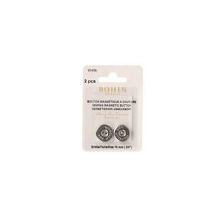 3/4" Sew-in Magnetic Button | Apparel / Bag Hardware | 18 mm | Bohin