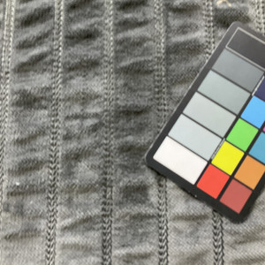 Quilted Stripes in Dark Grey Soft Low Pile Fur | Upholstery Fabric | Super Soft | Heavy Weight | 54" Wide | By the Yard