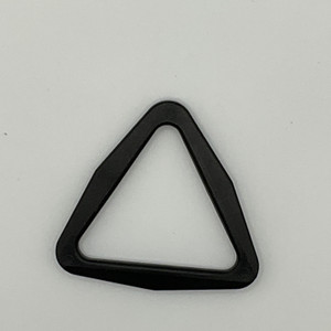 1.5 Inch Triangle Loop | Black | Plastic Hardware | Use for Bags / Straps / Webbing