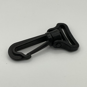 1 Inch Swivel Snap Hook | Black | Plastic Hardware | Use for Bags / Straps / Webbing