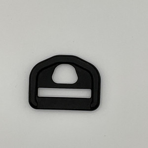 1 Inch D-Ring | Black | Plastic Hardware | Use for Bags / Straps / Webbing