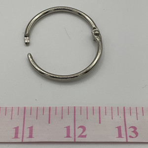 1.75 Inch Silver Metal Binder Ring | Hardware
