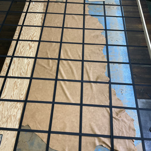 Tan | Full Grain Leather Cowhide | 22 Square Feet | 3 Ounce / 1.2 mm