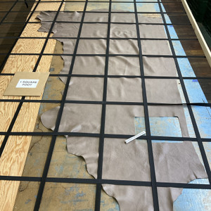 Taupe Brown | Full Grain Leather Cowhide | 23 Square Feet | 3.5 Ounce / 1.3 mm