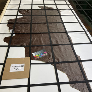 Vintage Worn Look in Espresso Brown | Full Grain Leather | 14 Square Feet | 2.5 Ounce / 1 mm