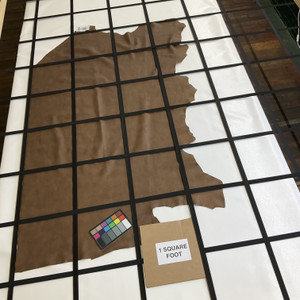 Cetus in Cognac Brown | Full Grain Leather Cowhide | 19 Square Feet | 4 Ounce / 1.5 mm