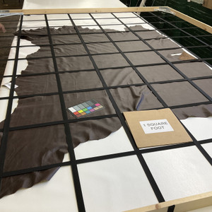 Dark Brown | Supple Leather Cowhide | 27 Square Feet | 3 Ounce / 1.3 mm