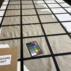 Greige | Leather Cowhide | 18 Square Feet | 3 Ounce / 1.1 mm