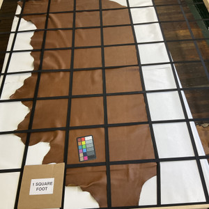 Dakota in Tobacco Brown | Full Grain Leather Cowhide | 23 Square Feet | 3.5 Ounce / 1.4 mm