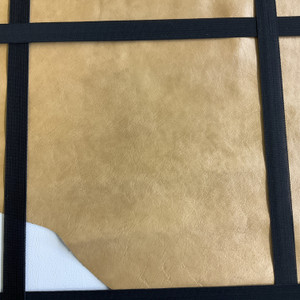 Camel Tan Lightly Mottled | Leather Cowhide | 18 Square Feet | 3 Ounce / 1.2 mm