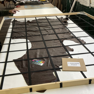 Bourbon Brown | Full Grain Leather Cowhide | 25 Square Feet | 4.5 Ounce / 1.8 mm