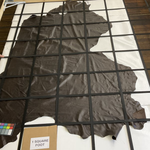 Dark Espresso Brown | Supple Leather Cowhide | 26 Square Feet | 3.5 Ounce / 1.3 mm
