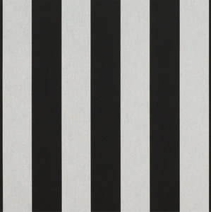 1.5 Yard Piece of Sunbrella Fabric Beaufort Black 5704-0000 | 46 Inch | Awning and Marine Weight |