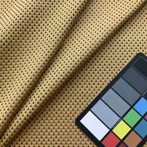 3 Yard Piece of Prussian Dot in Tuscan | Upholstery Fabric | Gold Yellow and Red | Medium weight |54" Wide | By the Yard