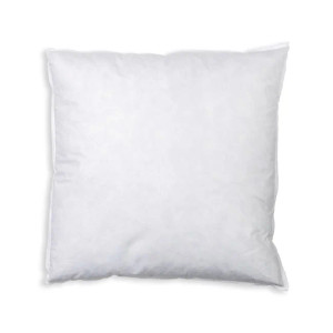 20" x 20" Down Feather Pillow Insert with Cotton Casing | Grey Duck Feather