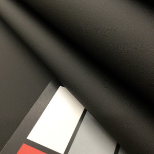 Foam-Backed Vinyl Fabric Headliner in Black | 1/32" Thick | 54" Wide | Bag Stabilizer / Sew Foam | By the Yard