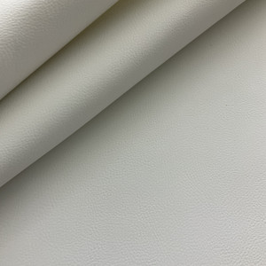 1 Yard Piece of Pure White Marine Vinyl Fabric | MRL-3202 | MARLIN Softside Marine Vinyl By Spradling | Upholstery Vinyl for Boats / Automotive / Commercial Seating | 54 Wide | By The Yard