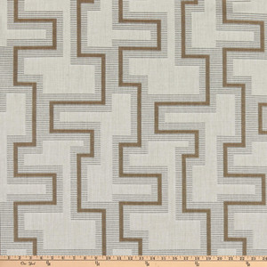 1.5 Yard Piece of Sunbrella Dimension Resonate 145656-0001 Dune | Heavyweight Jacquard, Outdoor Fabric | Home Decor Fabric | 54" Wide