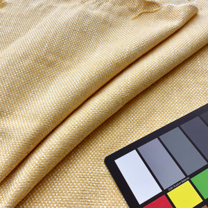 Dial in Mustard | Europatex Upholstery Fabric | Yellow / White Checkered Basketweave | Heavyweight | 57" Wide | By the Yard