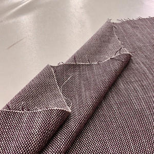 Dial in Cabernet | Europatex Upholstery Fabric | Purple / White Checkered Basketweave | Heavyweight | 57" Wide | By the Yard