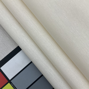 1.75 Yard Piece of Ivory Off White Lining Fabric | Poly Cotton | Curtain / Drapery Lining | 54" Wide | By the Yard