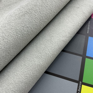 Porshe in Grey | Velvet Upholstery Fabric | King Textiles | 100% Polyester | 54" Wide | Heavy Weight | By the Yard